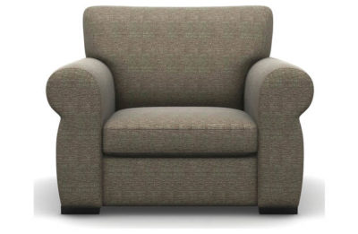 Heart of House Chloe Fabric Chair - Taupe.